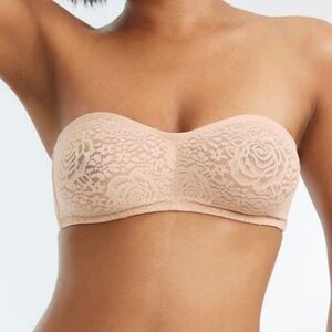 Wacoal Halo Lace Strapless Underwire Bra 34B